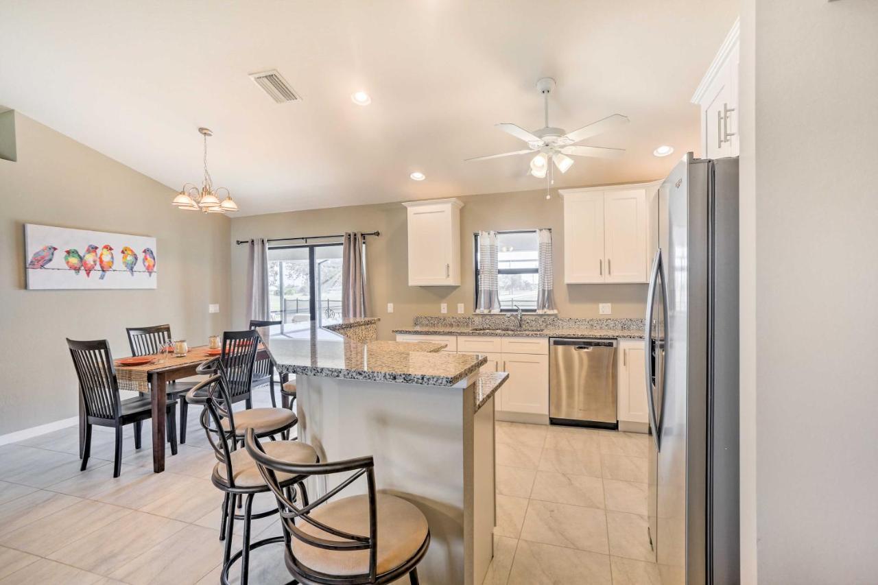 Central Cape Coral House With Private Screened Pool! Extérieur photo