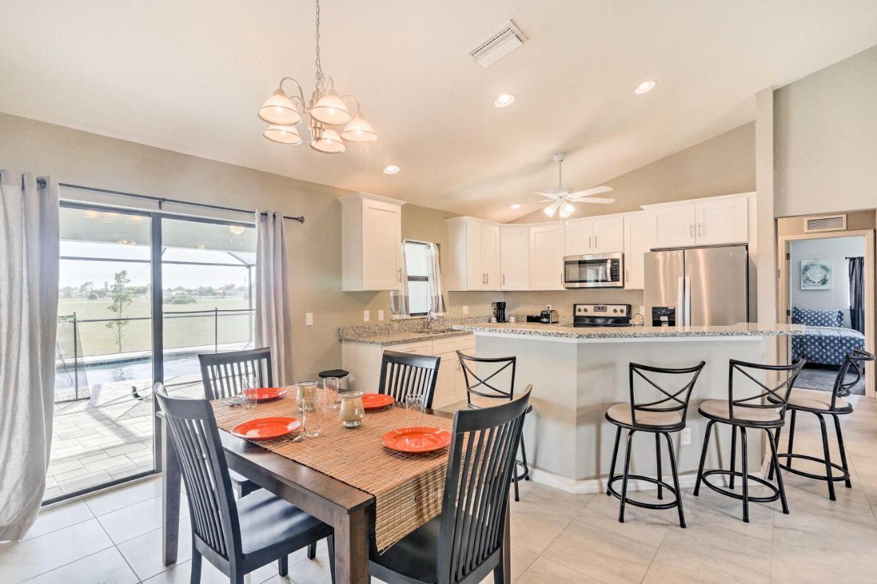 Central Cape Coral House With Private Screened Pool! Extérieur photo