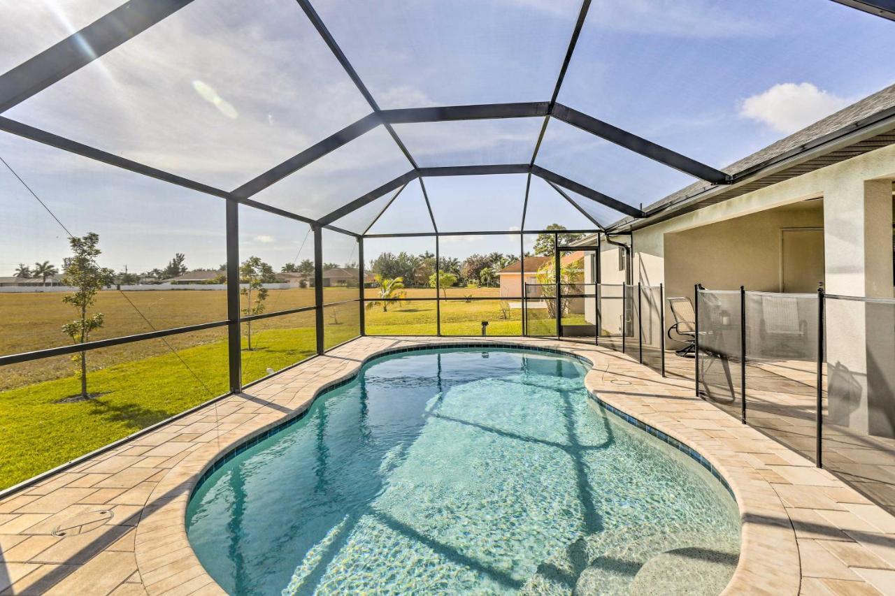 Central Cape Coral House With Private Screened Pool! Extérieur photo
