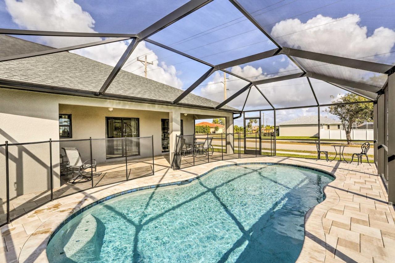 Central Cape Coral House With Private Screened Pool! Extérieur photo