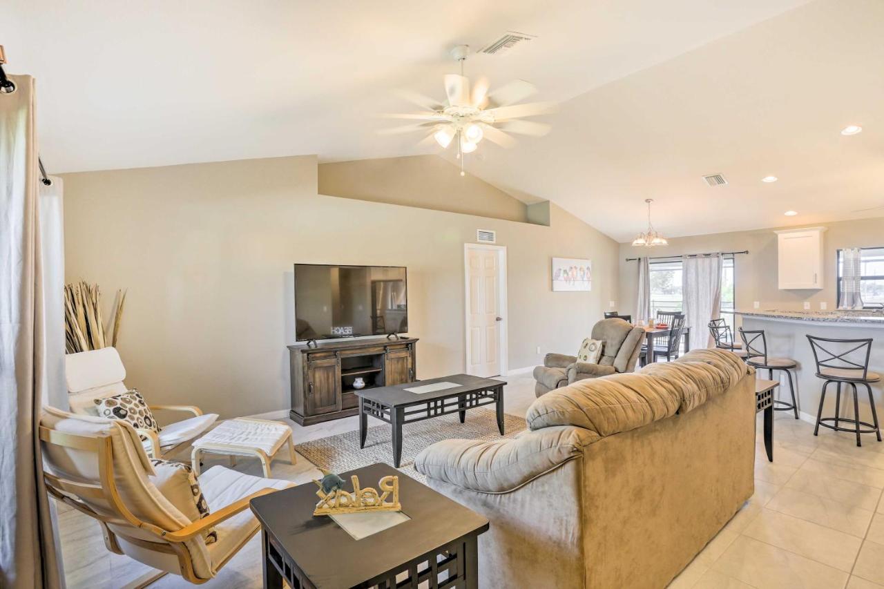 Central Cape Coral House With Private Screened Pool! Extérieur photo