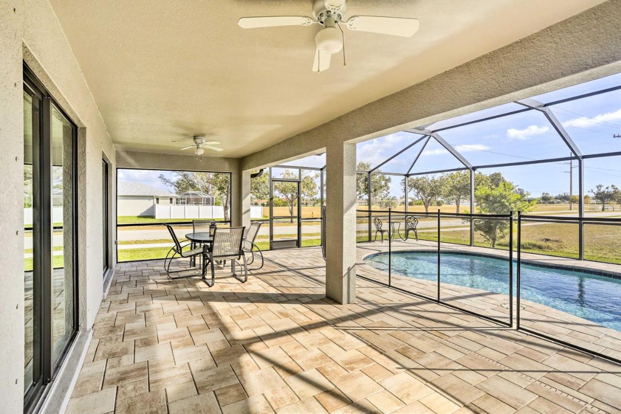 Central Cape Coral House With Private Screened Pool! Extérieur photo