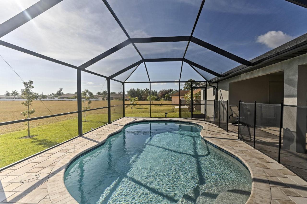 Central Cape Coral House With Private Screened Pool! Extérieur photo